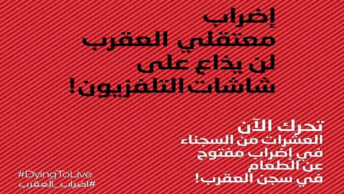 اضراب معتقلو سجن العقرب المصري (العربي الجديد)