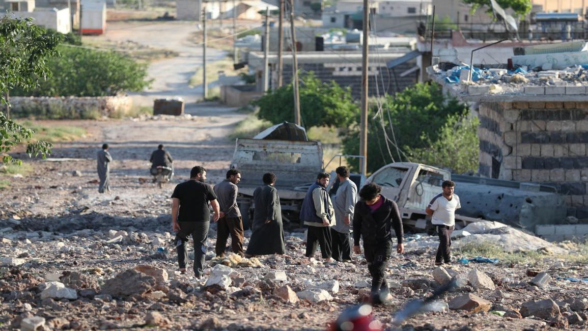 القصف في ريف ادلب
