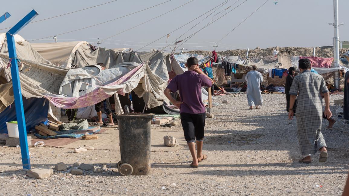 عشرات آلاف العراقيين يعيشون في خيام (جوناثان را/ Getty)