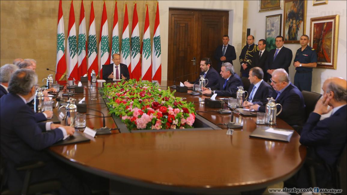 لبنان/سياسة/اجتماع بعبد/(حسين بيضون/العربي الجديد)