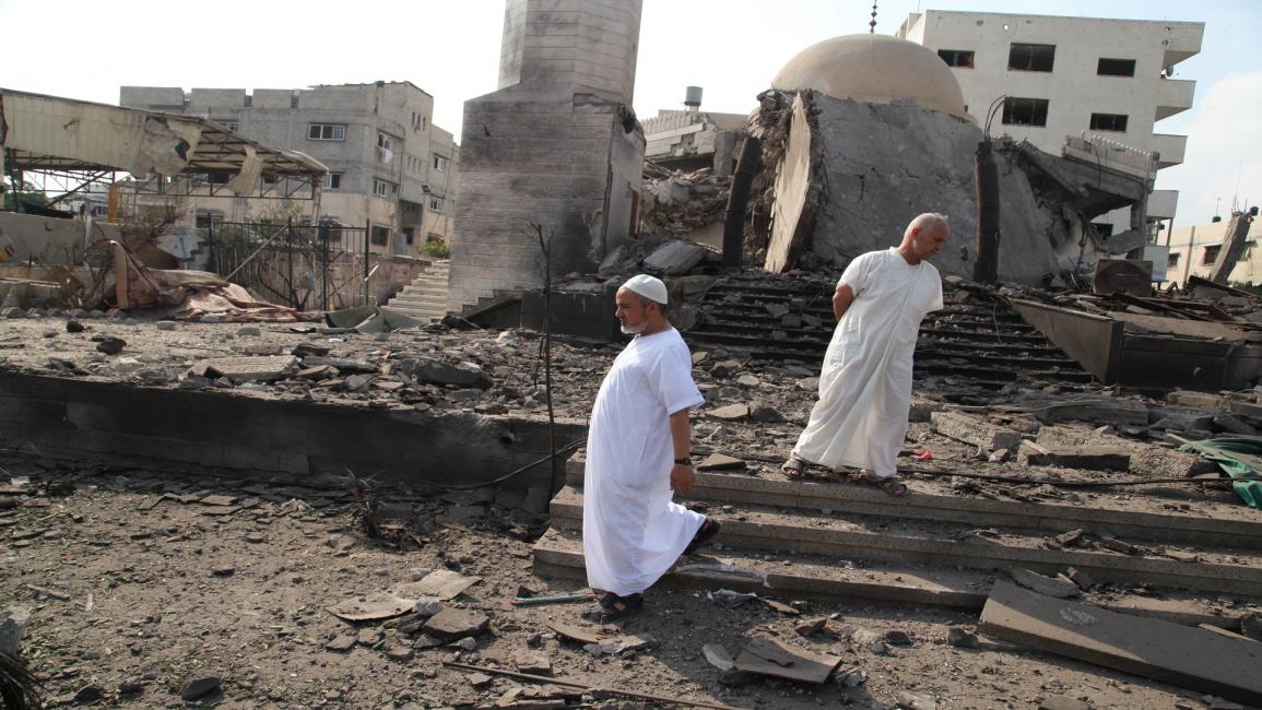 مساجد مدمرة في غزة