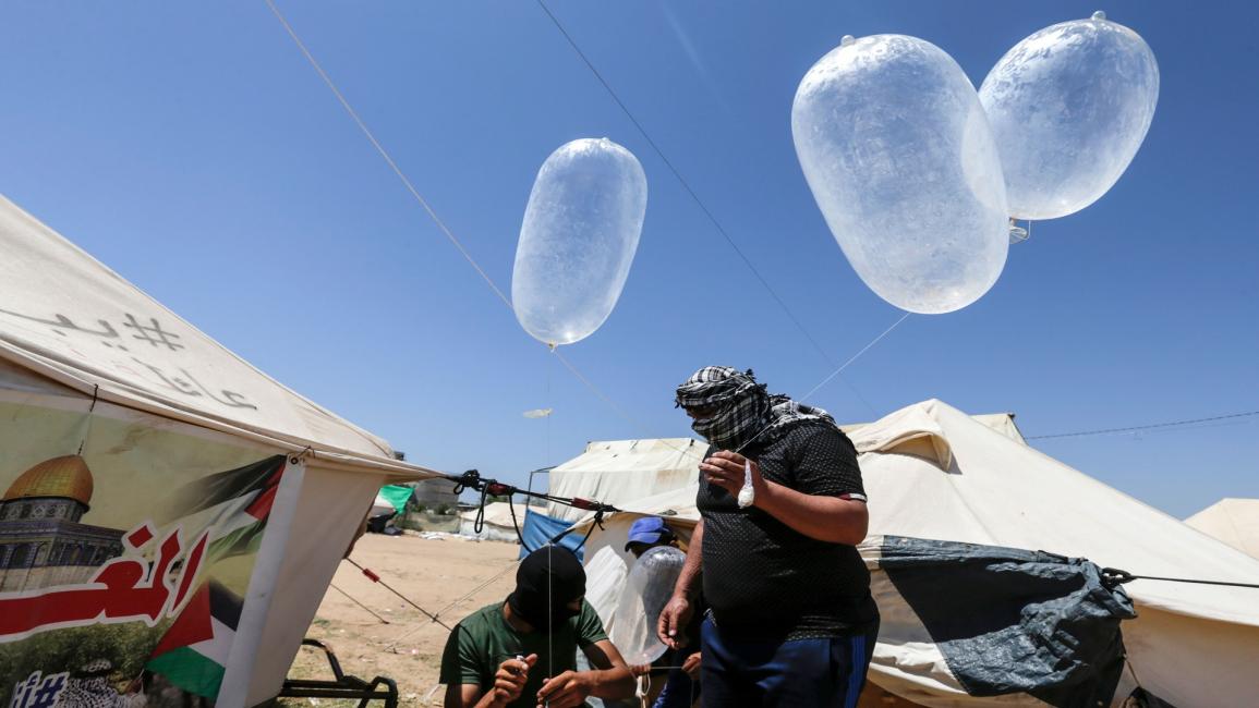 البالونات الحارقة/ غزة