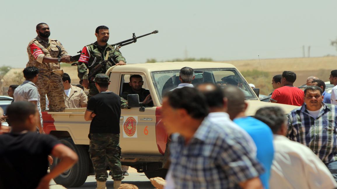 ليبيا/سياسية/مجموعات مسلحة/(عبدالله دومة/فرانس برس)