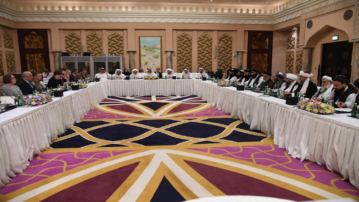 المحادثات بين طالبان والأميركان في الدوحة-الخارجية القطرية