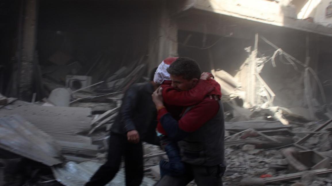 سورية/سياسة/قصف المدنيين/(قصي نور/الأناضول)