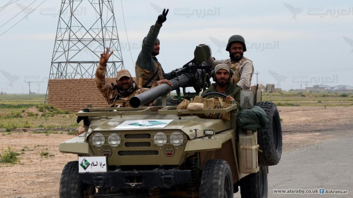 مليشيات الحشد والقوات العراقية تحرز تقدماً بمعارك جزيرة سامراء