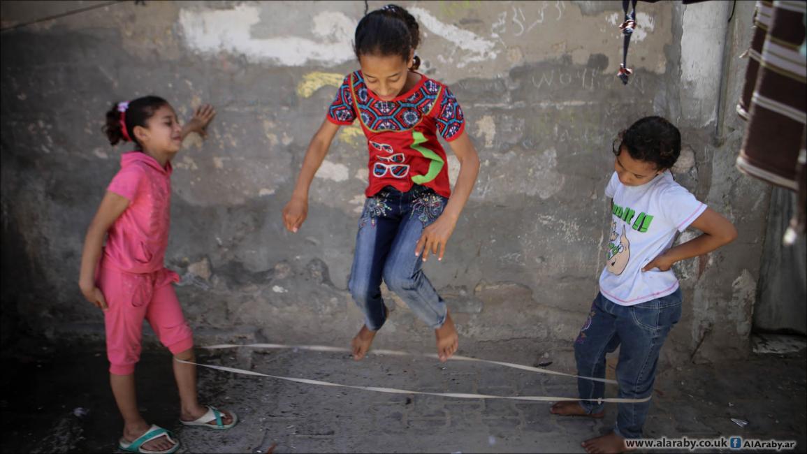 ألعاب مخيمات غزة- محمد الحجار