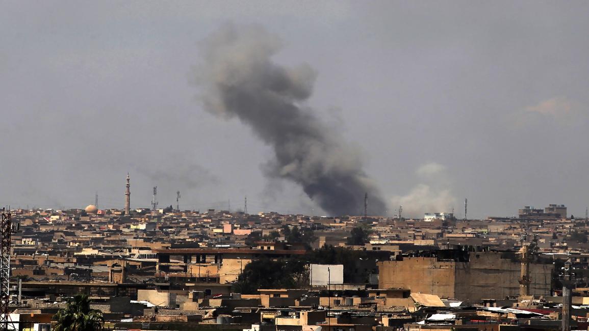 العراق/القصف على الموصل القديمة/سياسة/أحمد الربيعي/فرانس برس
