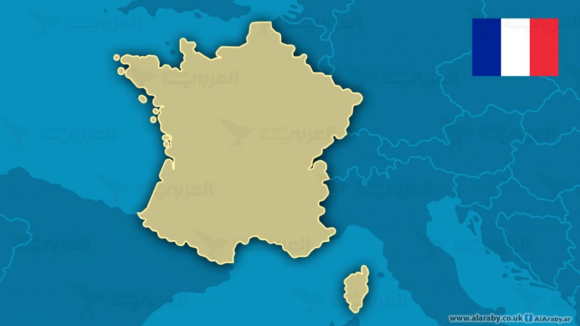 خريطة فرنسا
