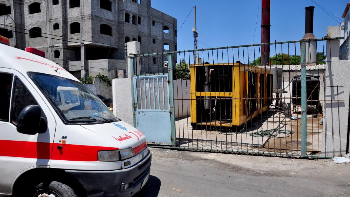 فلسطين/اقتصاد/كهرباء مستشفى في غزة/24-08-2015 (العربي الجديد/عبد الحكيم أبو رياش)