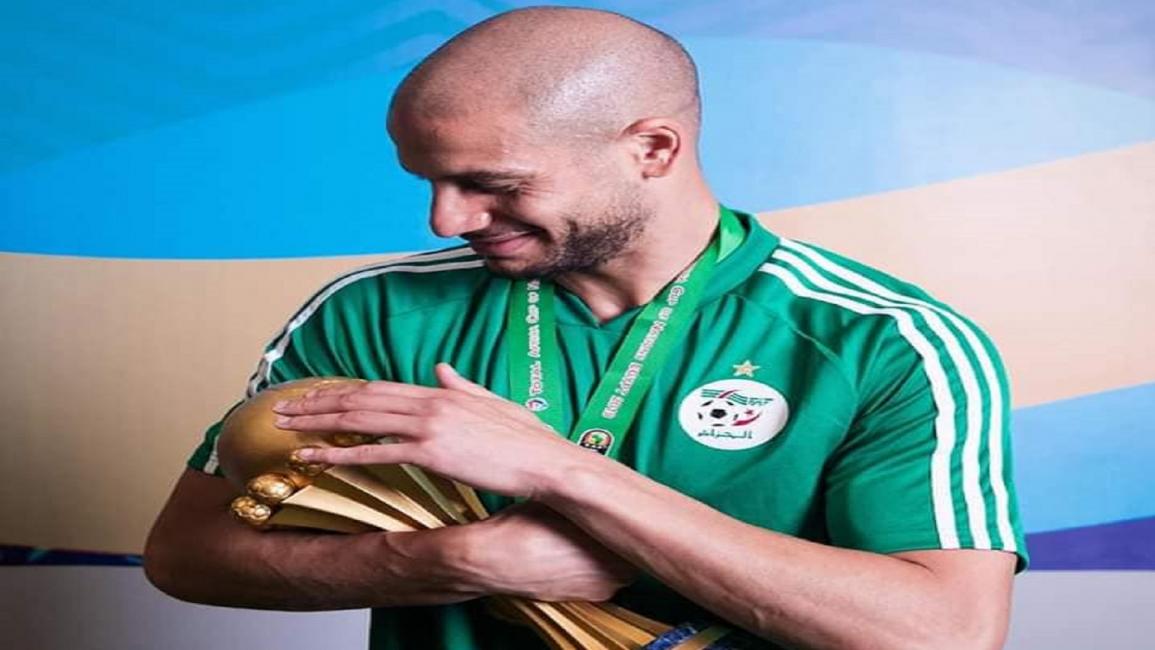 لاعب منتخب الجزائر عدنان قديورة (فيسبوك)