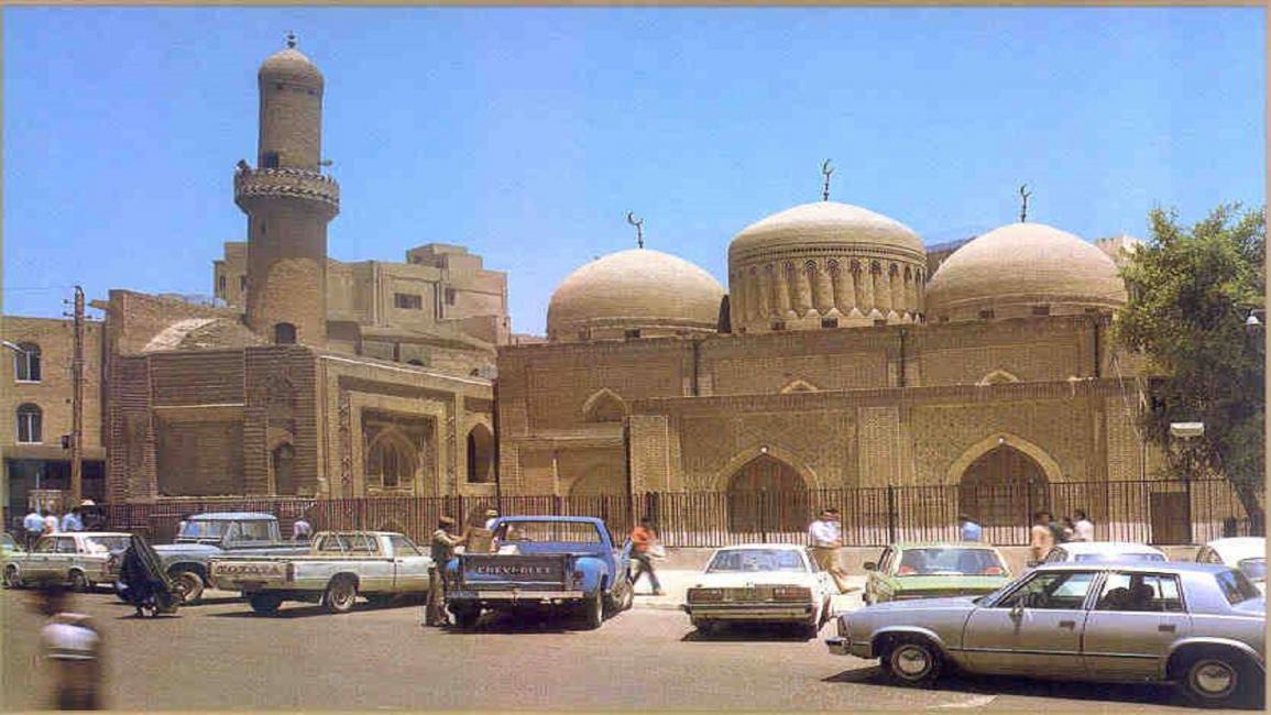 جامع الخلفاء قرب سوق الغزل في بغداد (فيسبوك)