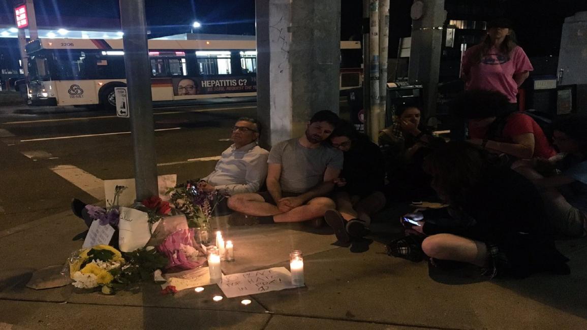 محطة قطار في بورتلاند بعد مقتل اثنين بجريمة كراهية(تويتر)