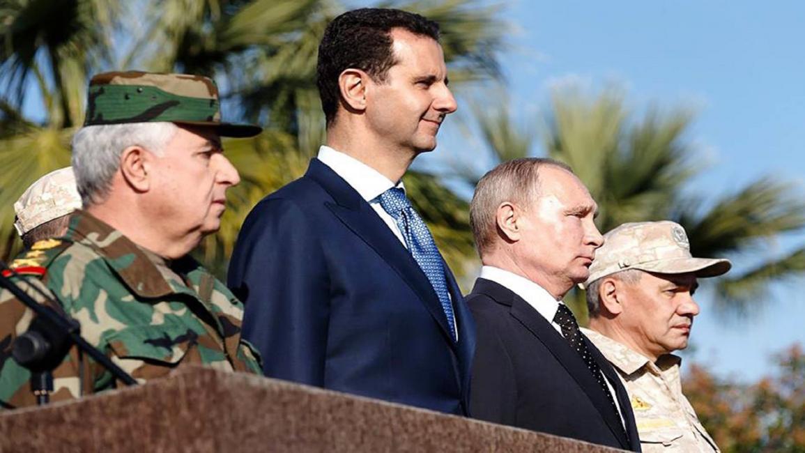 بشار الأسد / بوتين / حميميم (فرانس برس)