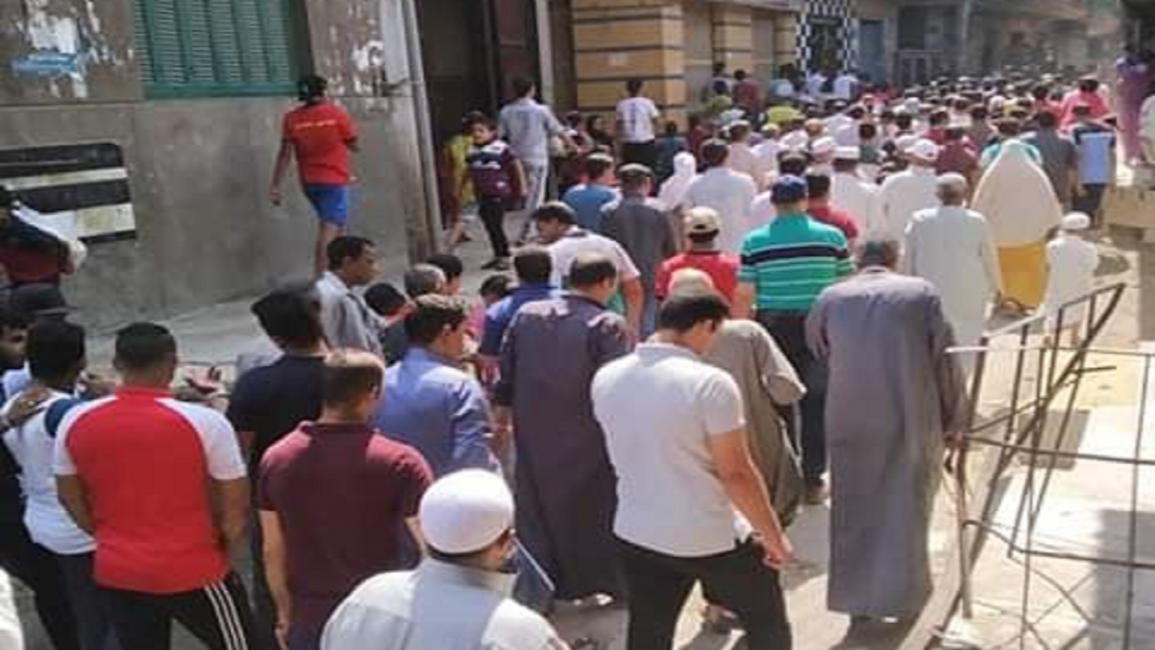 احتجاجات عائلات جزيرة الوراق المصرية متواصلة (فيسبوك)