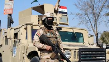 جندي من الجيش العراقي، بغداد 28 يناير 2022 (أحمد الربيعي/فرانس برس)