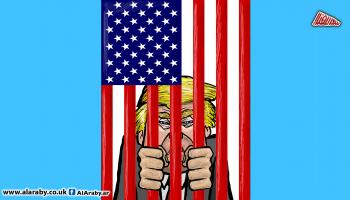 كاريكاتير ترامب السجين / المهندي