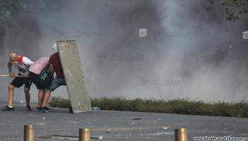 مواجهات عنيفة بين المتظاهرين والقوى الأمنية بذكرى انفجار مرفأ بيروت
