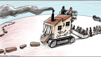 كاريكاتير حرب اليمن / حجاج