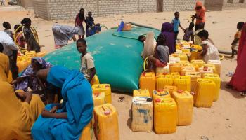 أزمة مياه في مقاطعة توجنين في نواكشوط 