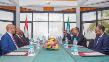 مباحثات مجلس السيادة السوداني وإثيوبيا (مجلس السيادة الانتقالي/تويتر)