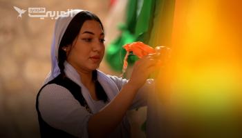طقوس خاصة يؤديها الإيزيديون في عيد "الجماعية" في معبد لالش
