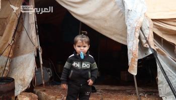 العاصفة المطرية تزيد من معاناة المدنيين في مخيمات شمال غرب سورية