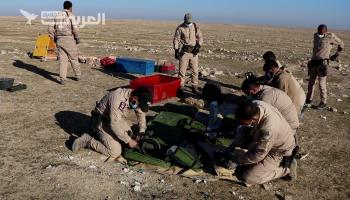 فريق متخصص يبدأ عمليات نزع الألغام غربي دير الزور السورية