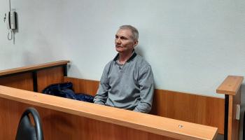 أليكسي موسكاليوف خلال محاكمته (رويترز)