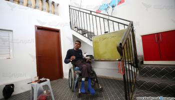 شحادة الخطيب.. فلسطيني من ذوي الإعاقة  (عبد الحكيم أبو رياش)