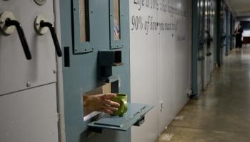 سجن إستل في هانتسفيل في ولاية تكساس (بريت كومر/ Getty)