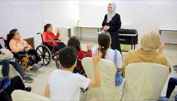 مُخيم ترفيهي لدمج الأطفال ذوي الإعاقة في غزة (عبد الحكيم أبو رياش)