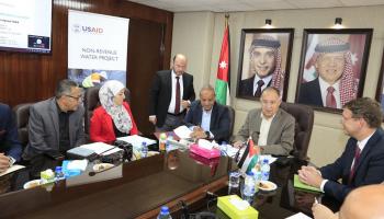 اتفاقية أردنية أميركية لخفض فاقد المياه (وزارة الري والمياه الأردنية/فيسبوك)
