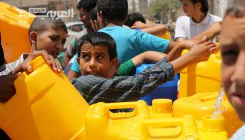 أزمة مياه متفاقمة يعاني منها أهالي رفح في قطاع غزة