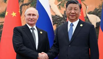 بوتين في الصين مع شي