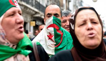 الحراك الشعبي الجزائري RYAD KRAMDI/AFP