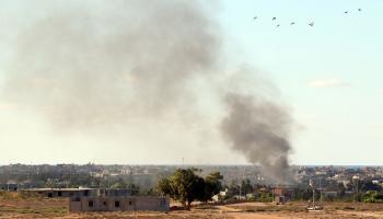 قصف داعش في ليبيا