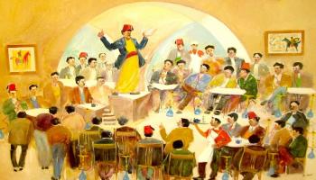 لوحة حسن جوني - القسم الثقافي 
