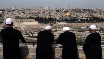 دروز فلسطين لا يهادنون إسرائيل (توماس كويكس/فرانس برس)