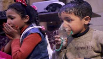 دوما/مجزرة الكيميائي/أطفال/سورية/Getty