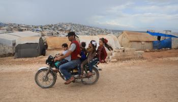 نازحون سوريون في إدلب - سورية - مجتمع
