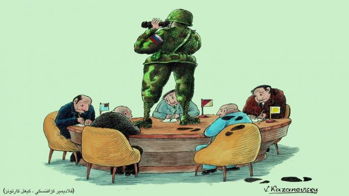 كاريكاتير العسكر والحوار / كيغل