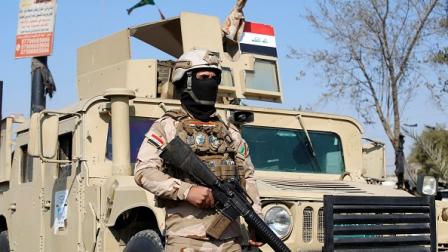 جندي من الجيش العراقي، بغداد 28 يناير 2022 (أحمد الربيعي/فرانس برس)