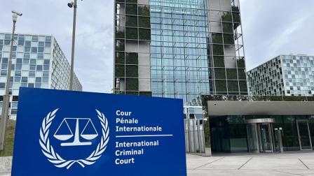 مقر المحكمة الجنائية الدولية في لاهاي، 30 إبريل 2024 (سلمان أكسونغر/الأناضول)