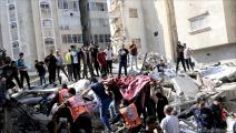 مجزرة للإحتلال في غزة 3(عبد الحكيم أبو رياش/العربي الجديد)