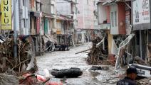 فيضانات في شمال تركيا